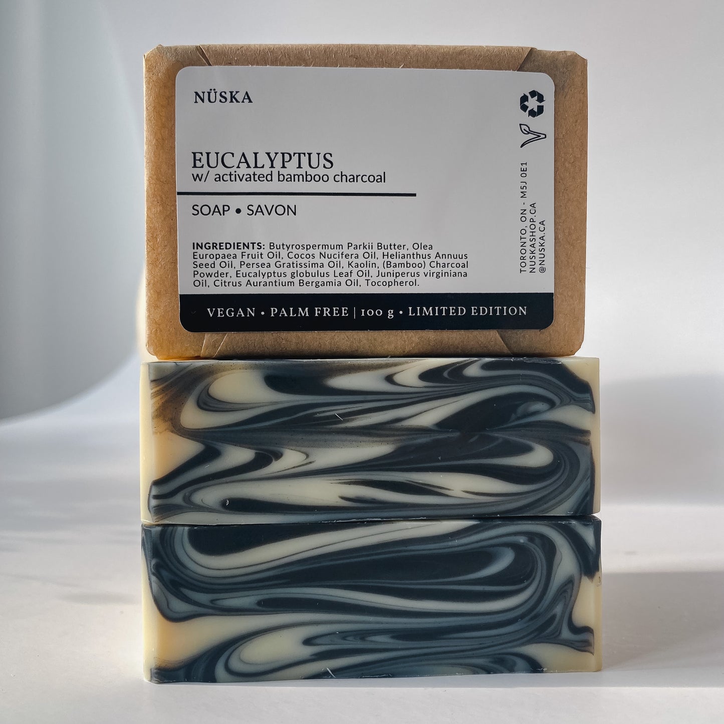 Soap • Eucalyptus - Activated Bamboo Charcoal