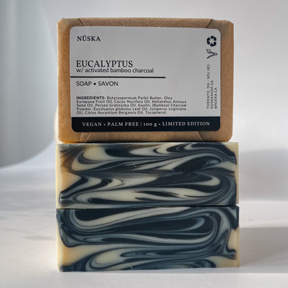 Soap • Eucalyptus - Activated Bamboo Charcoal