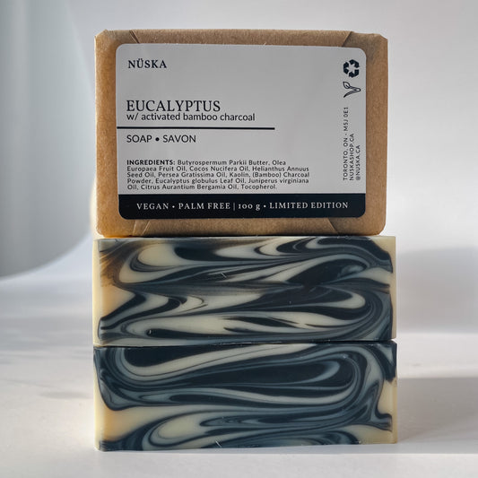 Soap • Eucalyptus - Activated Bamboo Charcoal